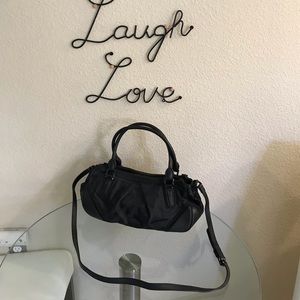 SOLD!!!Authentic Black Burberry explosive check bag